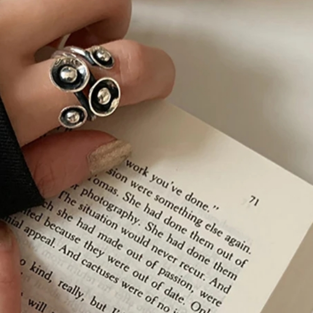 Silver plated ring - Picture 3 of 5